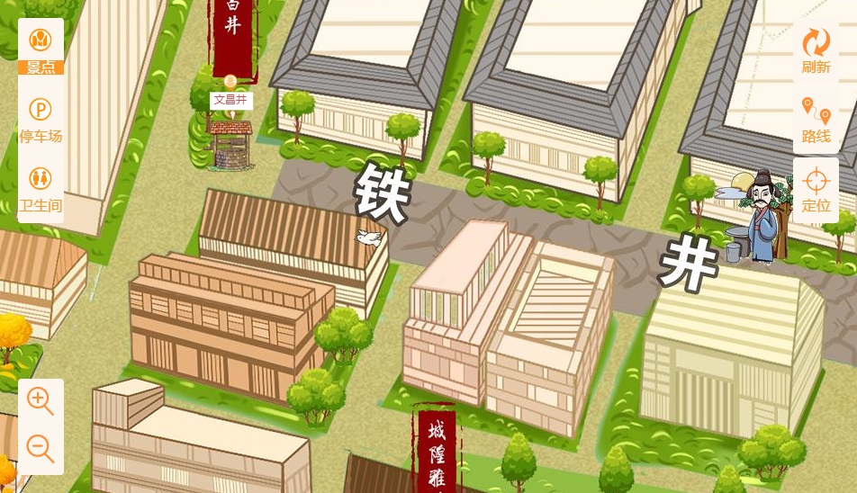 佛山智慧景区：手绘地图与语音导览的完美融合