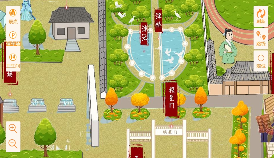 佛山手绘地图景区语音讲解导览系统：智慧景区建设的基石